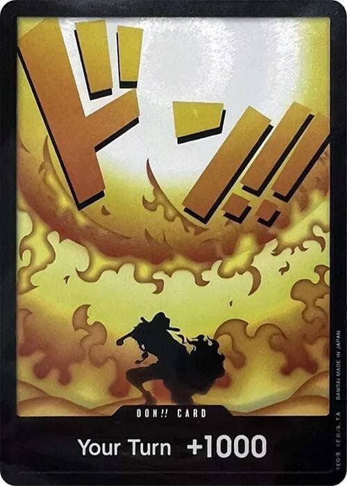 DON!! Card [Portgas.D.Ace Devil Fruits Collection Vol. 2]  — One Piece Promo