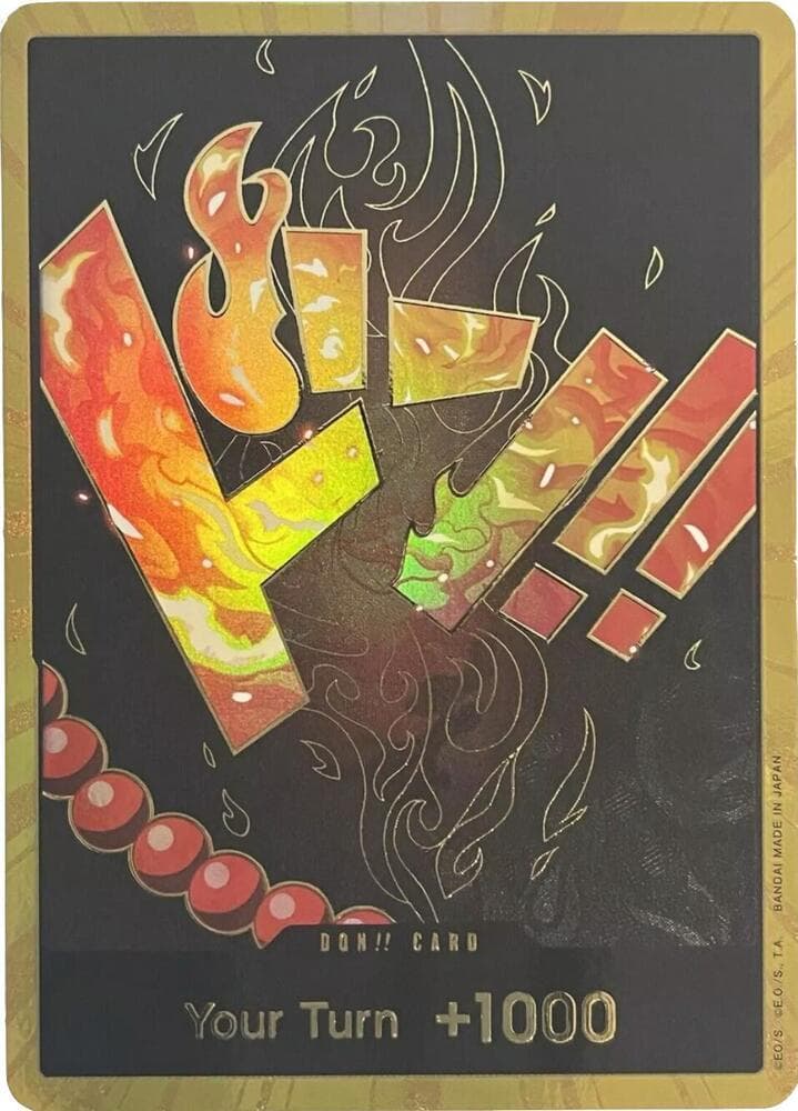 DON Card [Ace Gold]  — One Piece Premium Booster