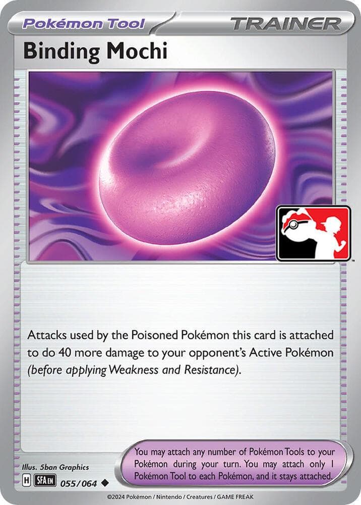 Binding Mochi [Prize Pack Cosmos Holo] #55 — Pokemon Shrouded Fable