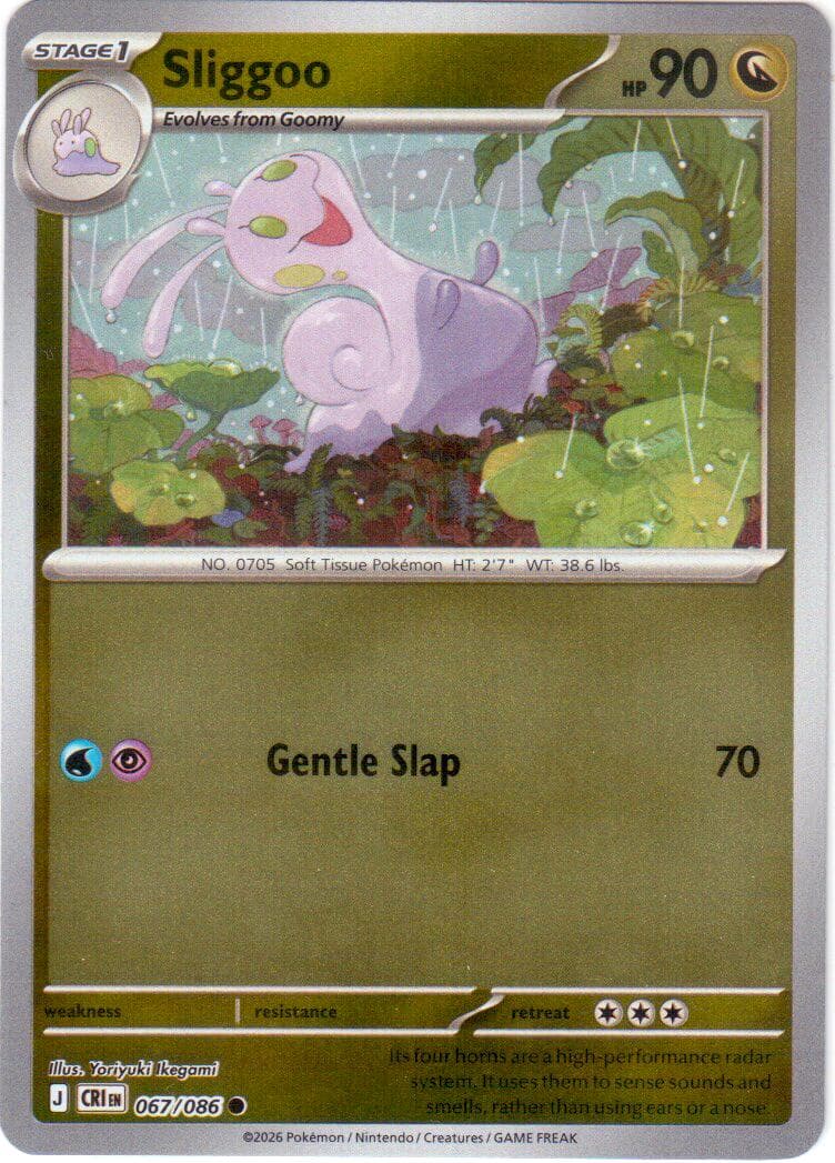 Sliggoo [Reverse Holo] #67 — Pokemon Chaos Rising