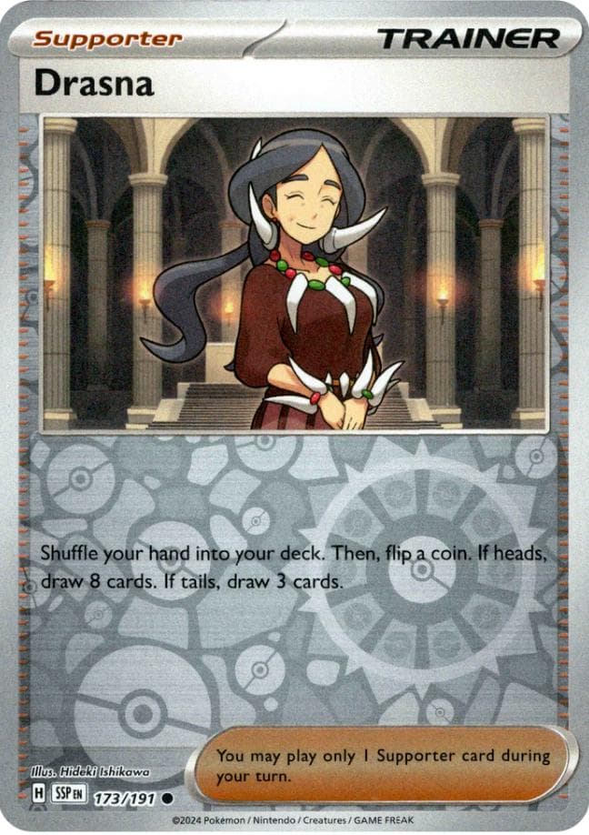 Drasna [Reverse Holo] #173 — Pokemon Surging Sparks