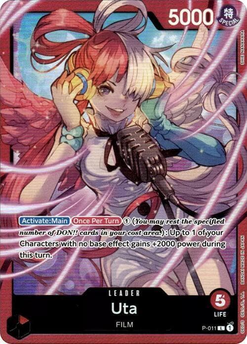 Uta [Premium Card Collection] P-011 — One Piece Promo