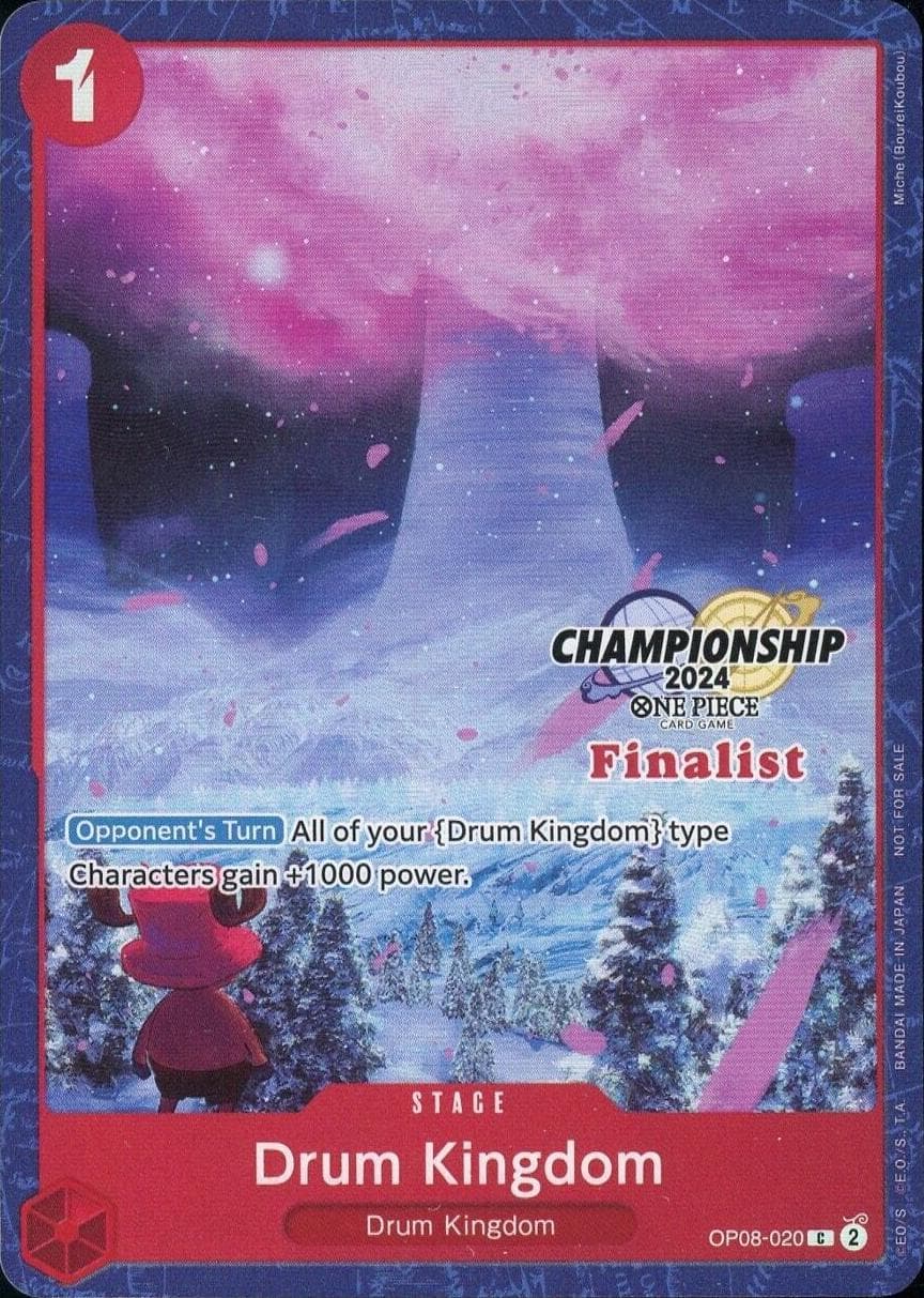 Drum Kingdom [Championship 2024 Finalist] OP08-020 — One Piece Two Legends