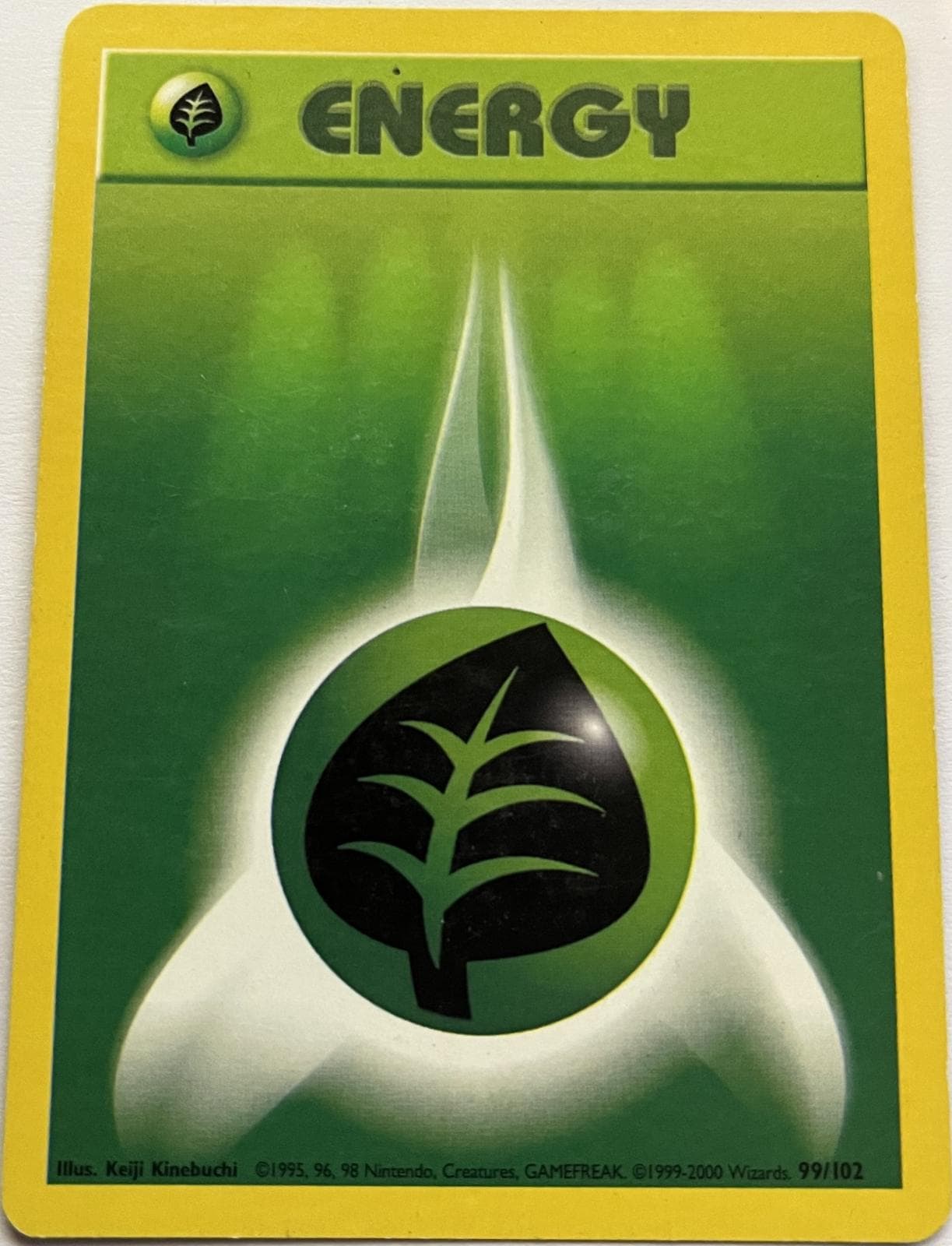 Grass Energy [1999-2000] #99 — Pokemon Base Set