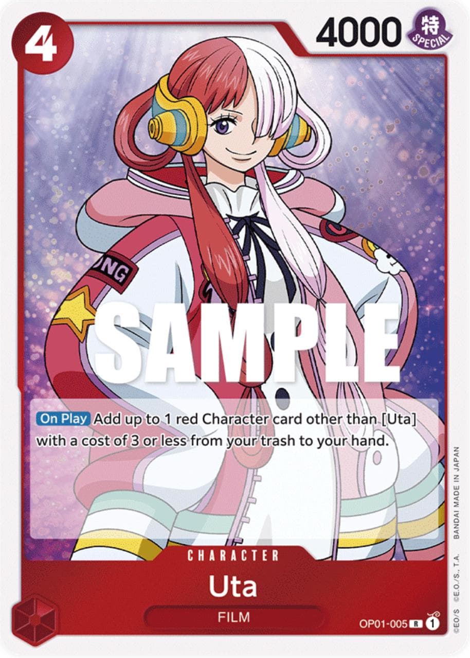 Uta [Errata] OP01-005 — One Piece Romance Dawn