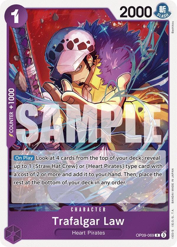 Trafalgar Law [Foil] OP09-069 — One Piece Emperors in the New World