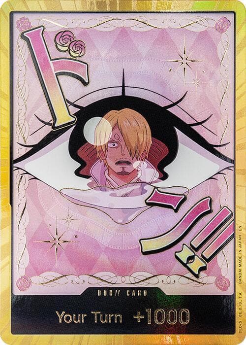 DON!! Card [Charlotte Pudding Gold]  — One Piece Premium Booster 2