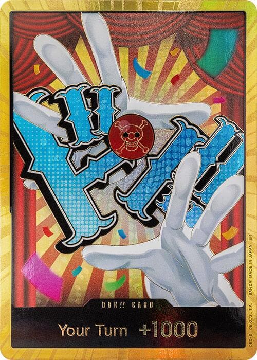 DON!! Card [Buggy Gold]  — One Piece Premium Booster 2