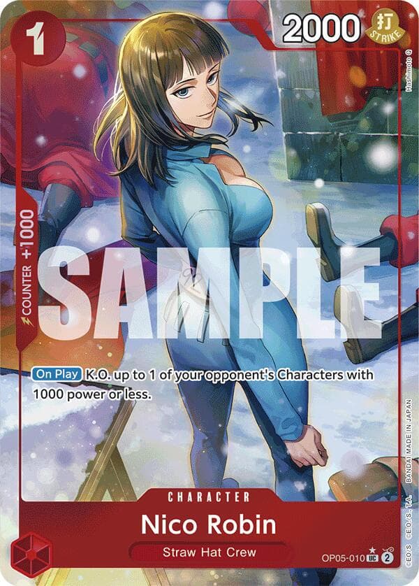 Nico Robin [Full Art PRB01] OP05-010 — One Piece Awakening of the New Era