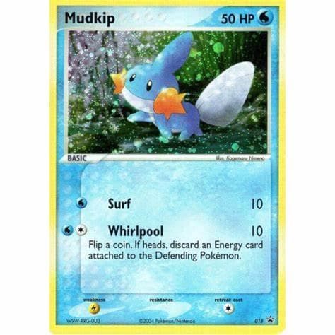 Mudkip [No E-Reader Code] #18 — Pokemon Promo