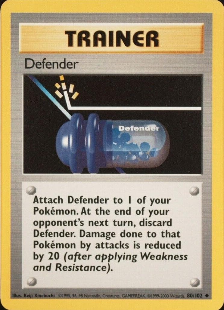 Defender [1999-2000] #80 — Pokemon Base Set