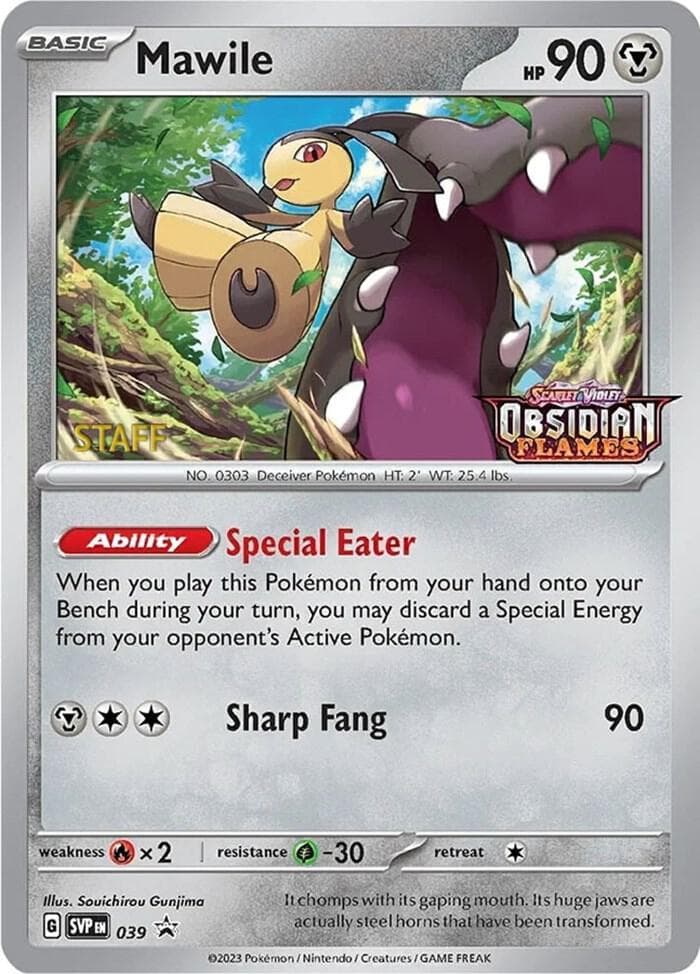 Mawile [Staff] #39 — Pokemon Promo