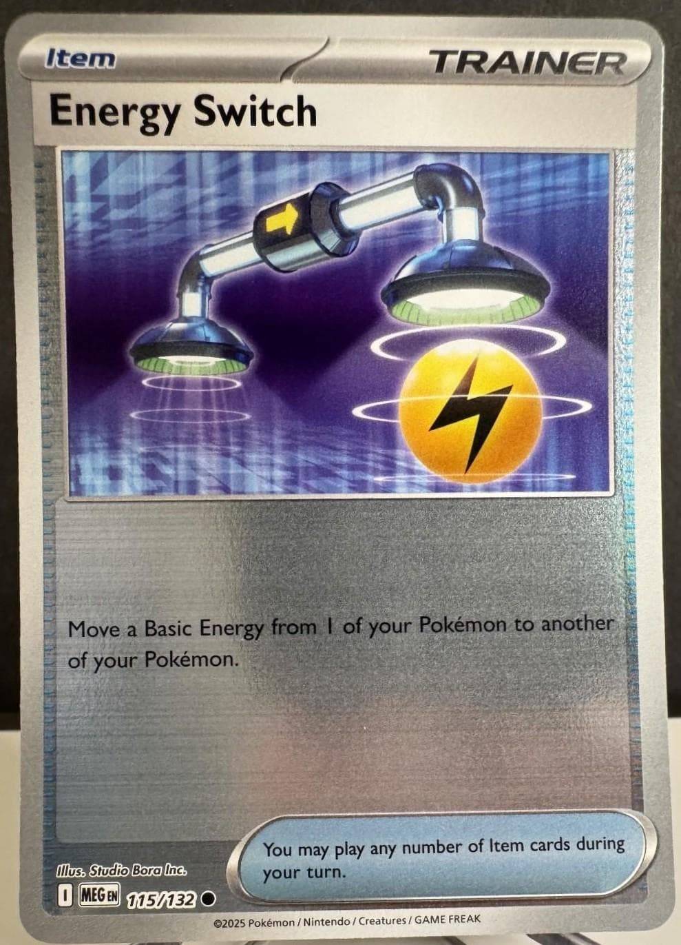 Energy Switch [Reverse Holo] #115 — Pokemon Mega Evolution
