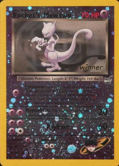 Rocket's Mewtwo [Winner] #8 — Pokemon Best of Game