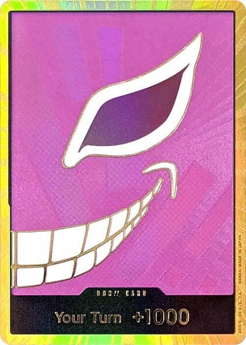 DON Card [Donquixote Doflamingo Gold]  — One Piece Premium Booster