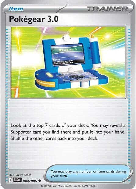Pokegear 3.0 #84 — Pokemon Black Bolt
