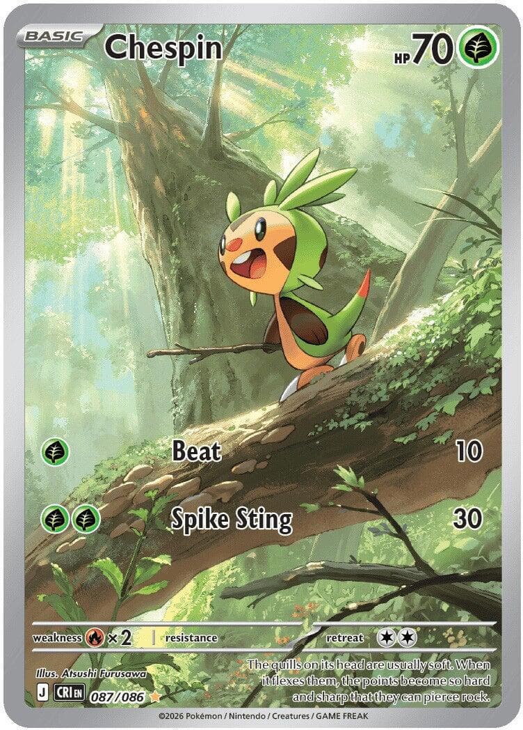 Chespin #87 — Pokemon Chaos Rising