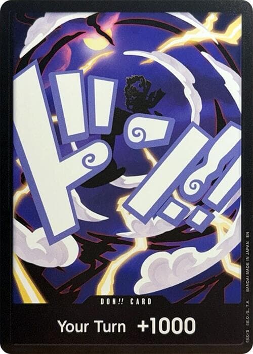 DON!! Card [Luffy Gear 5 Foil]  — One Piece Premium Booster 2
