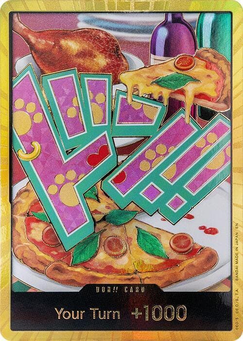 DON!! Card [Jewelry Bonney Gold]  — One Piece Premium Booster 2
