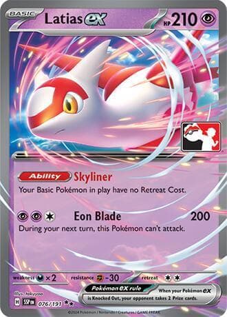 Latias Ex [Prize Pack] #76 — Pokemon Surging Sparks