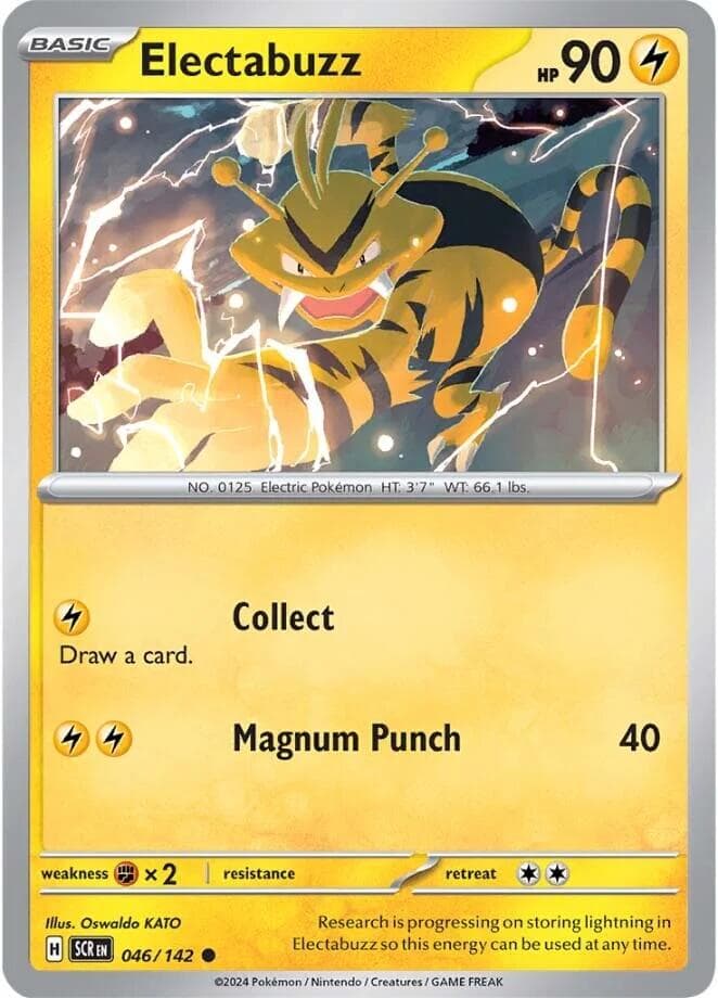 Electabuzz #46 — Pokemon Stellar Crown