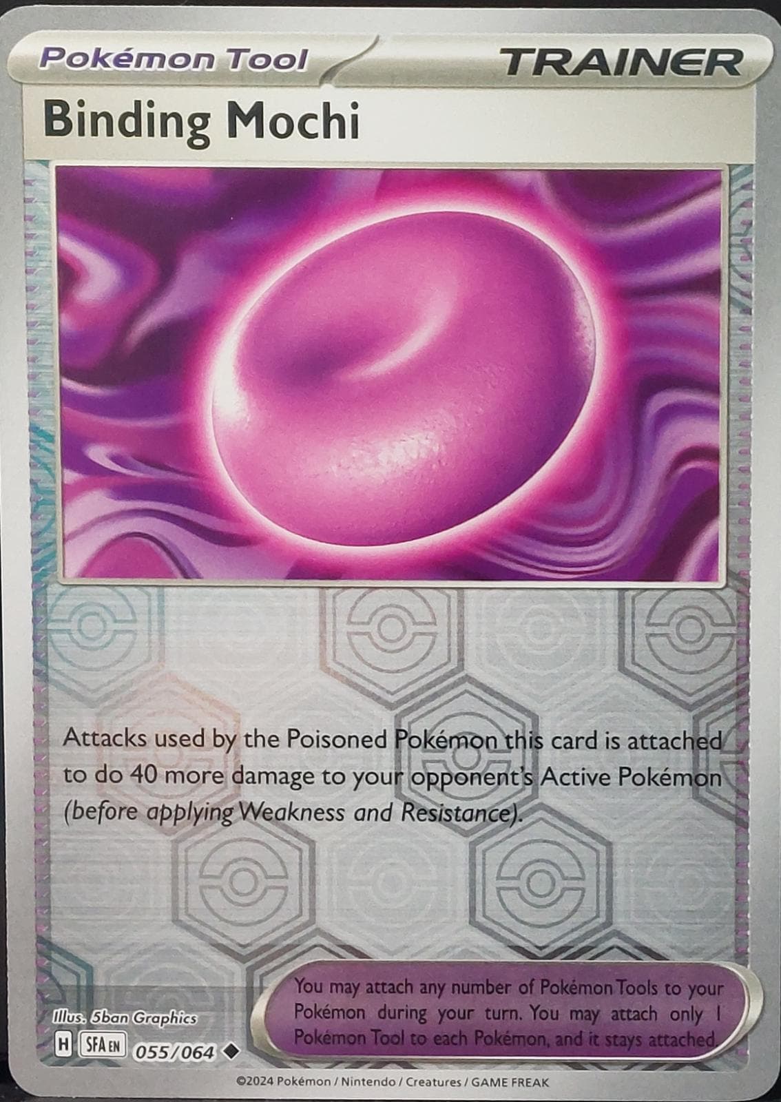 Binding Mochi [Reverse Holo] #55 — Pokemon Shrouded Fable