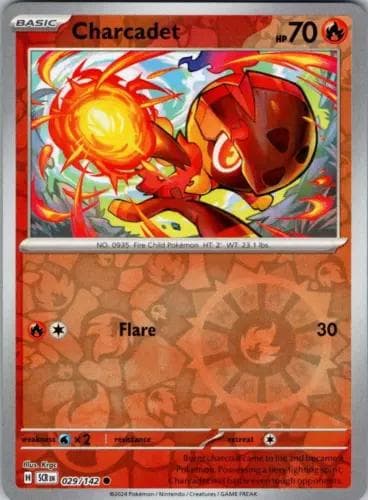 Charcadet [Reverse Holo] #29 — Pokemon Stellar Crown