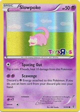 Slowpoke [Toys R Us] #32 — Pokemon Generations