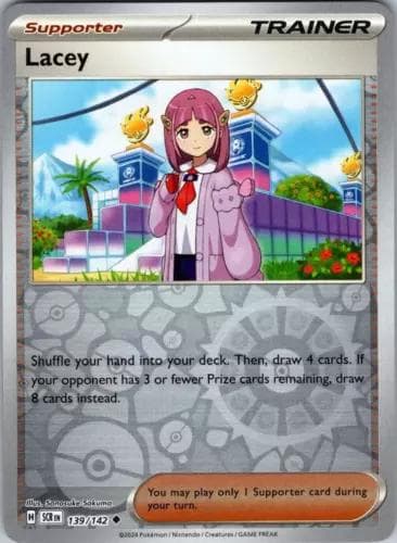 Lacey [Reverse Holo] #139 — Pokemon Stellar Crown