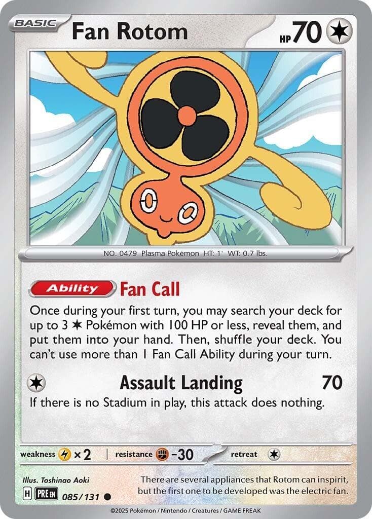 Fan Rotom #85 — Pokemon Prismatic Evolutions