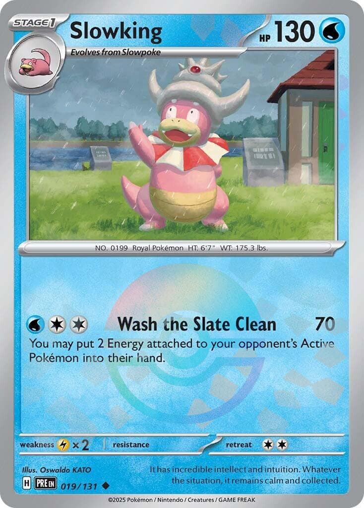 Slowking [Poke Ball] #19 — Pokemon Prismatic Evolutions