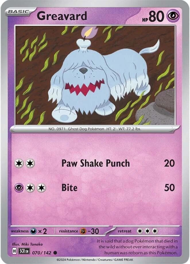 Greavard #70 — Pokemon Stellar Crown