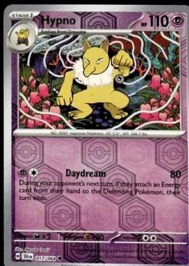 Hypno [Reverse Holo] #17 — Pokemon Shrouded Fable