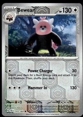 Bewear [Reverse Holo] #53 — Pokemon Shrouded Fable