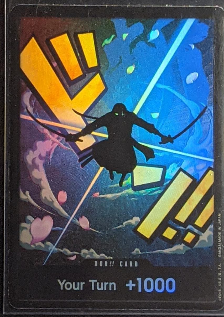 DON Card [Zoro Foil]  — One Piece Premium Booster