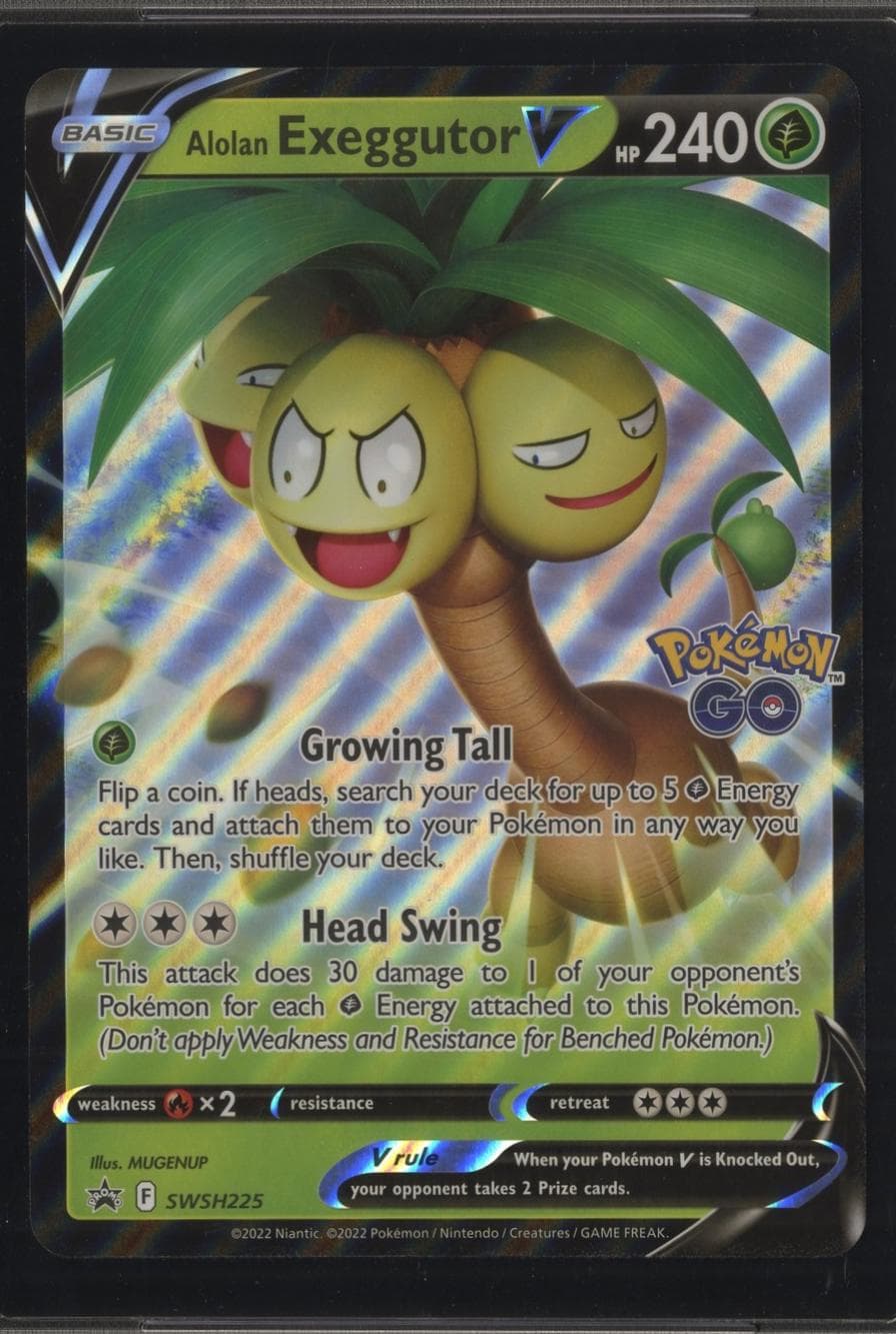 Alolan Exeggutor V [Jumbo] #225 — Pokemon Promo
