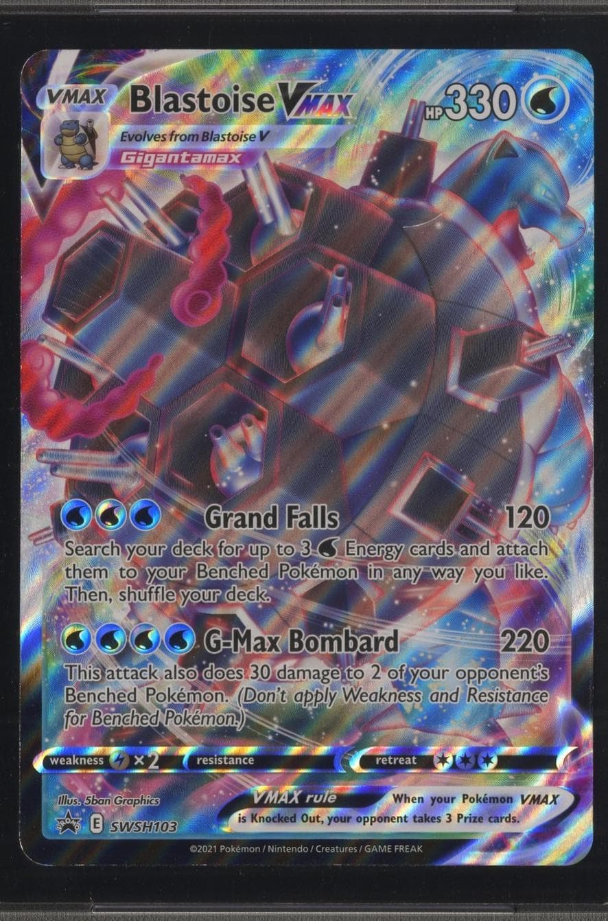 Blastoise VMAX [Jumbo] #103 — Pokemon Promo