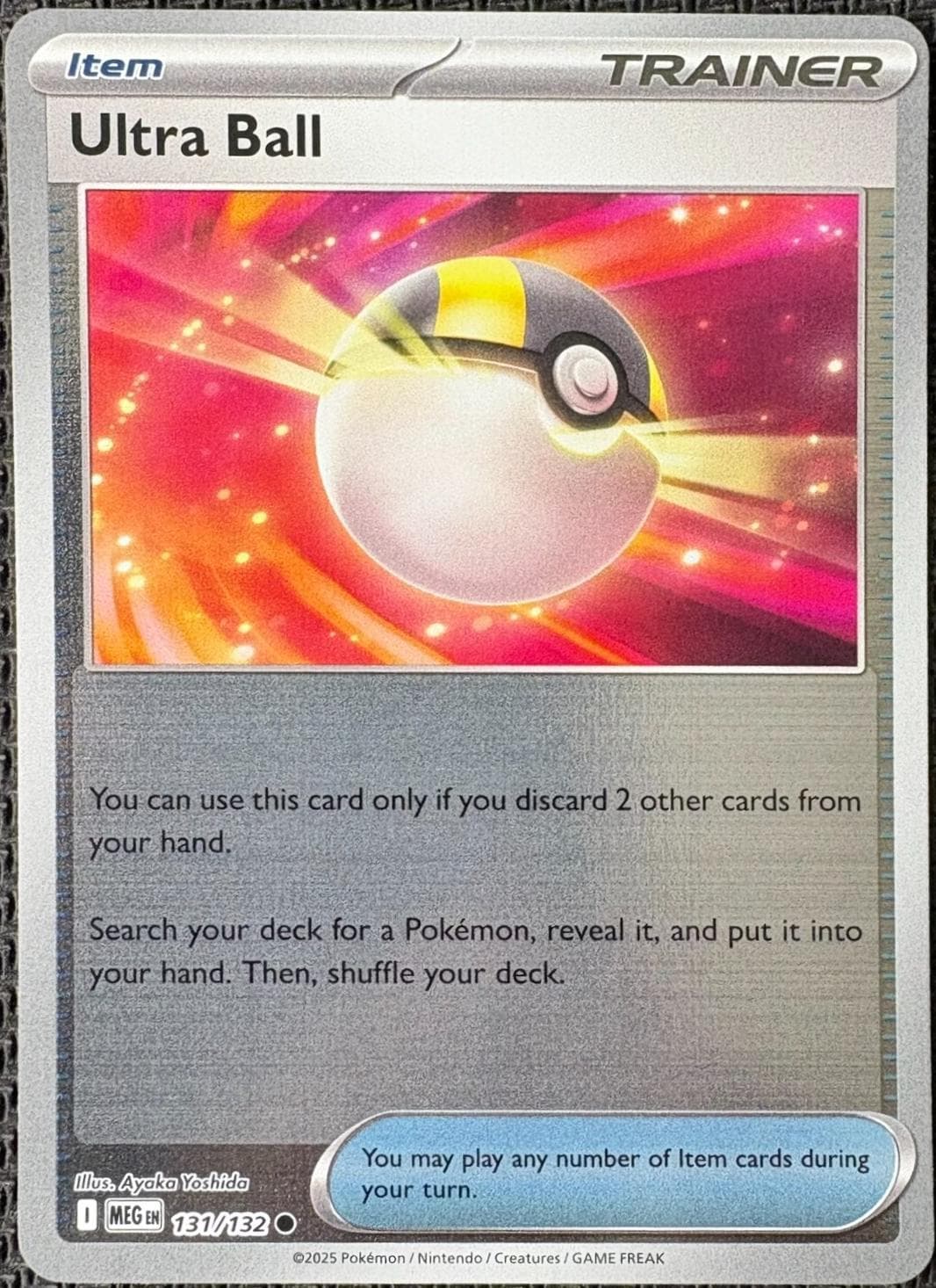 Ultra Ball [Reverse Holo] #131 — Pokemon Mega Evolution