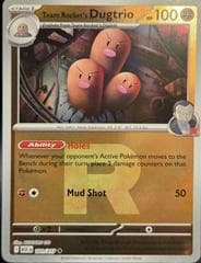 Team Rocket's Dugtrio [Ball] #101 — Pokemon Ascended Heroes