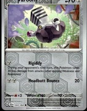 Varoom [Reverse Holo] #43 — Pokemon Shrouded Fable