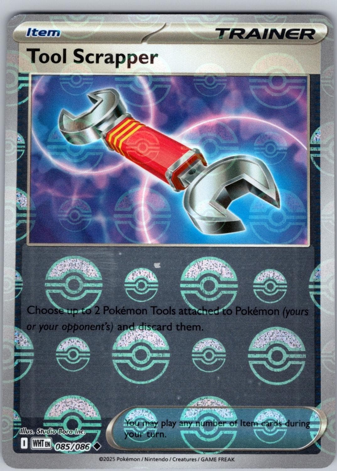 Tool Scrapper [Poke Ball] #85 — Pokemon White Flare