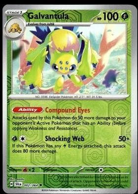 Galvantula [Reverse Holo] #2 — Pokemon Shrouded Fable