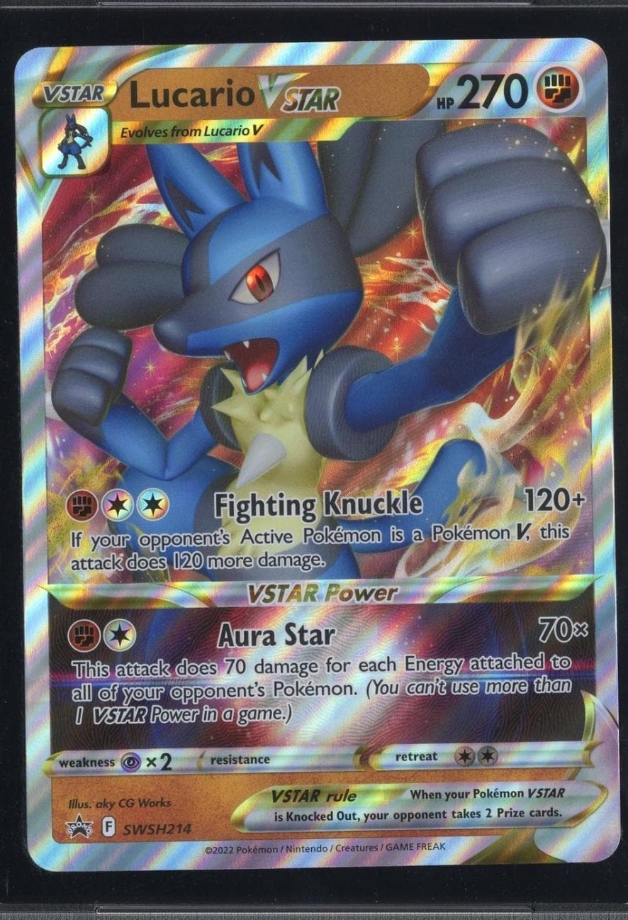 Lucario VSTAR [Jumbo] #214 — Pokemon Promo