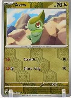 Axew [Reverse Holo] #44 — Pokemon Shrouded Fable