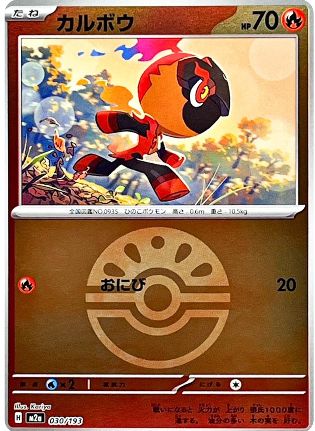 Charcadet [Ball] #30 — Pokemon Japanese Mega Dream EX