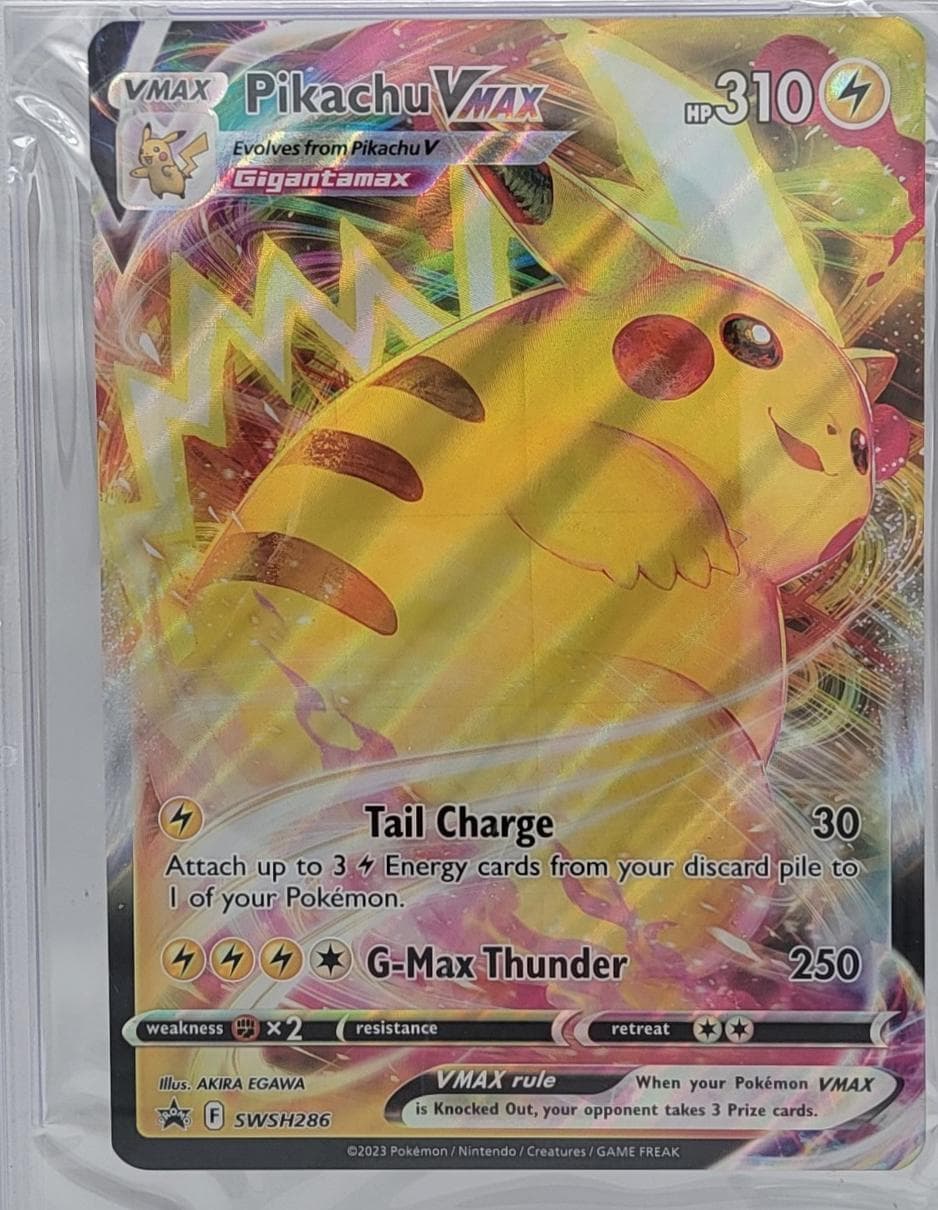 Pikachu VMAX [Jumbo] #286 — Pokemon Promo