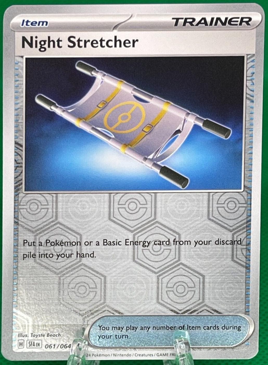 Night Stretcher [Reverse Holo] #61 — Pokemon Shrouded Fable