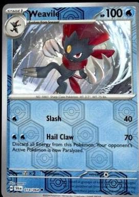 Weavile [Reverse Holo] #14 — Pokemon Shrouded Fable