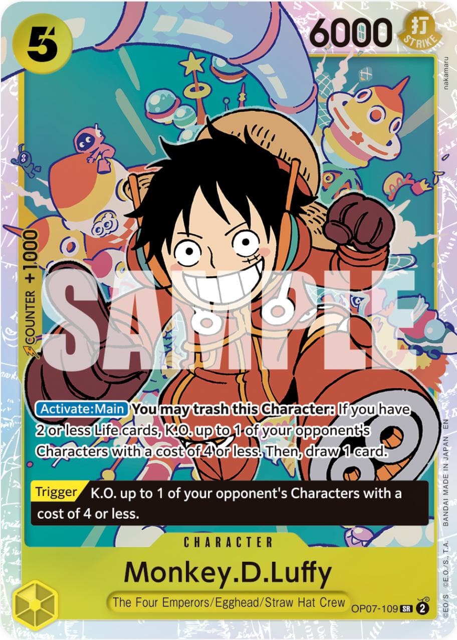 Monkey.D.Luffy [PRB-02] OP07-109 — One Piece Premium Booster 2