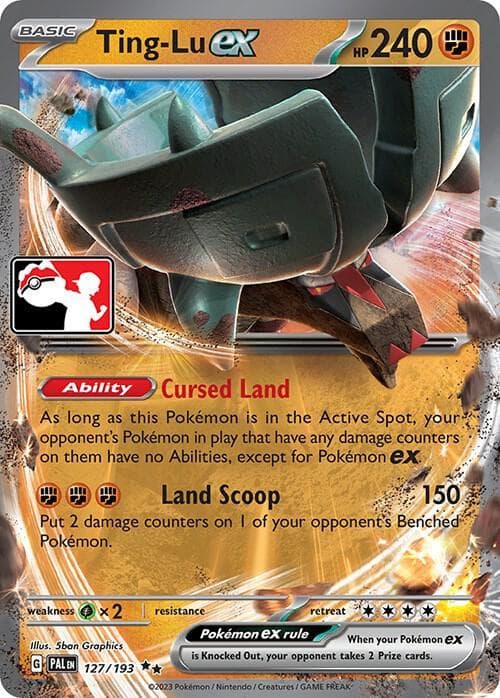 Ting-Lu Ex [Prize Pack] #127 — Pokemon Paldea Evolved